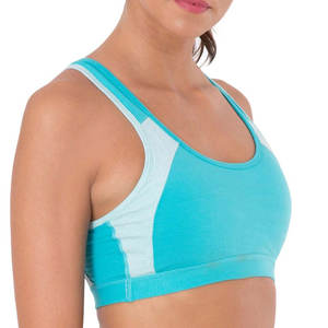 Nouvelle arrivée Soutien-gorge de sport pour femmes sur mesure avec logo sur le devant Soutien-gorge de sport et d'entraînement pour enfants au meilleur prix - Product Image 4