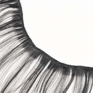 ผมต่อแบบเครื่องจักร (ความหนาแน่นปานกลาง) - แบบตรงหยิก - Product Image 6