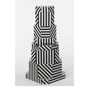 Tradebyd boîtes à bijoux incrustées de résine artisanales emballage cadeau élégant pour les femmes organisateur décoratif - Product Image 6