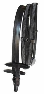 Bride en cuir marron de haute qualité pour chevaux - Product Image 3