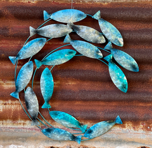 Ak ทองเหลืองโลหะปลารวมรายการตกแต่งสำหรับแขวนผนังศิลปะ - Product Image 2