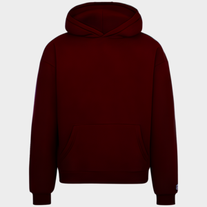 Sweatshirts à manches longues en denim 100% coton unisexe, sweatshirts surdimensionnés d'hiver à capuche de couleur unie avec de grandes poches Tailles XS à XL - Product Image 4