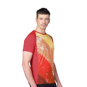 Nueva llegada de calidad superior impresa digital camisetas de los hombres diseño personalizado impreso suave elegante de talla grande camisetas de algodón - Product Image 3