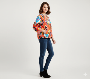 Veste courte matelassée en coton, nouveau motif, veste courte matelassée, haut court, vêtements pour femmes et filles, vêtements de bureau - Product Image 4