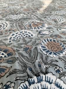 Verde melocotón Floral 100% algodón hecho a mano estilo indio mantel mano bloque impreso tamaño personalizado rectángulo hogar Hotel boda - Product Image 4