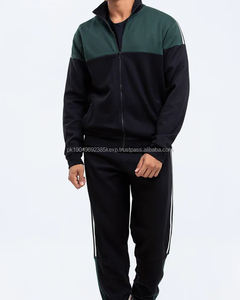 Chándal 100% Poliéster, Ropa Deportiva, Chándal de 2 Piezas, Sudadera con Cremallera Completa y Pantalones, Chándal para Hombre - Product Image 1