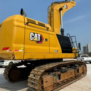 2022 año utilizado para excavadora CAT 374 a la venta máquina resistente con componente de motor central - Product Image 1