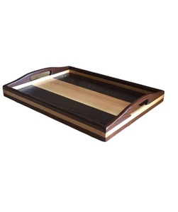 Offre Spéciale en bois en gros de qualité alimentaire forme rectangulaire plateau de service en bois d'acacia assiettes en bois pour hôtel restaurant et hôtel fournitures - Product Image 1