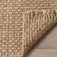 High Quality Modern Abstract Puzzle Pattern Cut Pile Washable Hand-Knotted Tufted Jute Rug for Prayer Bedroom Hotels Z&H Home
