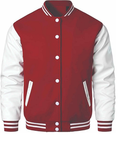 Chaqueta Universitaria de Béisbol Bordada en Chenilla de Poliéster/Algodón con Logotipo Personalizado OEM, Chaqueta Formal de Lona Satinada Vintage para Hombre - Product Image 6