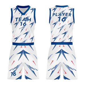 Uniforme de baloncesto, conjuntos personalizados para hombre, tela que absorbe la humedad, nombre y número personalizados, ideal para entrenamiento - Product Image 1