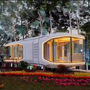 Modern Prefabricated Apple Capsule House Smart <b>Space</b> Hotel with Bedroom Living Room Kitchen for Villa and School Application - Product Image 4