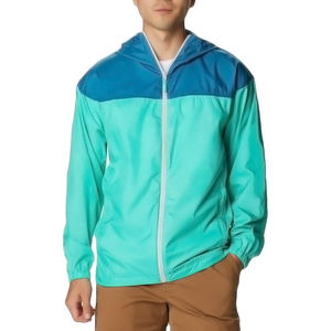 Wholesale Custom Coated <b>Hooded</b> Windbreaker Hip Hop Streetwear Men 100% Polyester Casual Fit Outdoor Winter <b>Jacket</b> - Product Image 1