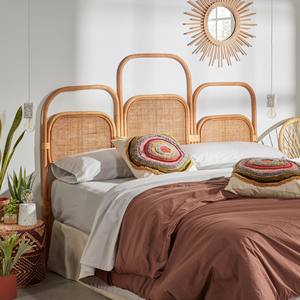 Eco Friendly Rattan Head Board for Beds Modern Bedroom Bedhead Natural <b>Wall</b> Mounted Boards High Quality Wholesale - Product Image 2