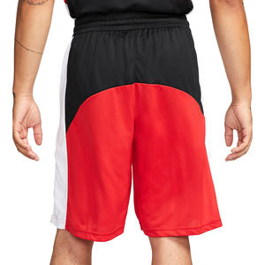 Pantalones Cortos Deportivos para Hombre, Dos Tonos, Negro y Rojo, con Cintura Elástica y Cordón, Transpirables, para Gimnasio y Entrenamiento - Product Image 3