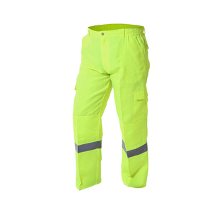 Pantalon réfléchissant de haute qualité, imperméable, à rayures réfléchissantes haute visibilité, avec plusieurs poches. - Product Image 6