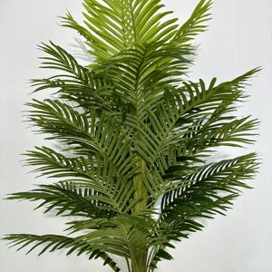 Planta Artificial de Areca - Palmera Decorativa Tropical Realista para Interiores/Exteriores, 160 cm de Altura, Material Plástico Tipo Bambú, Resistente a los Rayos UV - Product Image 3