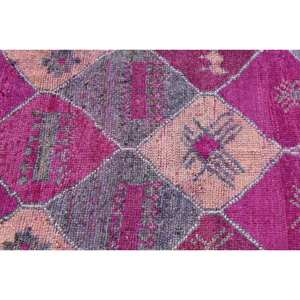 Kilim 3 X 11.5ft tapis en laine à tissage plat Patchwork motif tapis turc pour salon couloir forme rectangulaire pile en peluche - Product Image 5