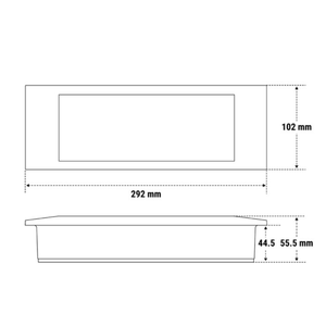 Lampada di emergenza a LED recluso 11 Watt 6h IP40 colore bianco elegante 1499l per uso di emergenza - Product Image 2