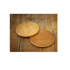 ที่รองแก้วทำจากไม้ทรงกลมที่รองแก้วไม้ตกแต่งบ้านสำหรับพื้นผิวโต๊ะทำในอินเดีย - Product Image 1