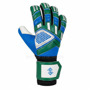 Gants de gardien de but professionnels en latex antidérapant avec fermeture auto-agrippante, qualité supérieure, couverture complète de la main - Product Image 2