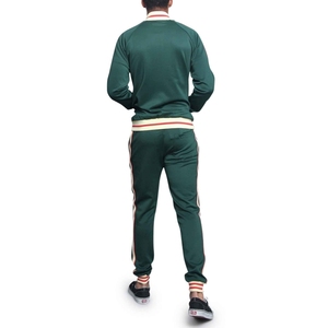 Unisex Age 10+ Years Grey Stripes Fleece Tracksuit <b>Set</b> 100% Cotton Hoodie Sweatshirt <b>Joggers</b> Breathable Eco-Friendly <b>Plus</b> Autumn - Product Image 2