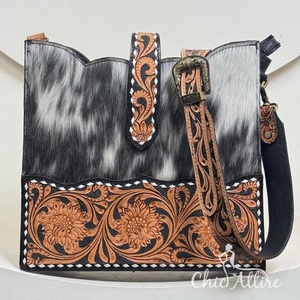 กระเป๋าโท้ทหนังสะพายข้างสำหรับผู้หญิงดีไซน์ทนทานเหมาะสำหรับใส่ทำงานเดินทางได้ทุกวัน - Product Image 1