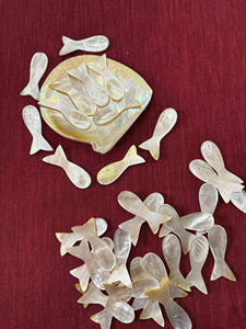 Cuillères en coquillage perlé pour la dégustation de caviar, le réglage de la table et les accessoires de cuisine fine dans les commandes en gros - Product Image 4