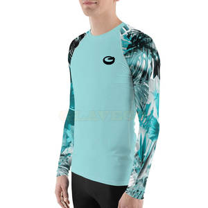 Camiseta de Artes Marciales para Hombre, Venta Directa de Fábrica, Material Duradero de Spandex/Poliéster, UPF50+, Secado Rápido, Transpirable, Manga Larga - Product Image 3