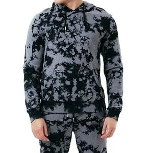 Tie Dye hombres de alta calidad Los mejores chándales con estilo La ropa OEM unisex usa chándales con colores personalizados Tamaño y diseño - Product Image 2