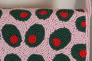 กระเป๋าปักลูกปัดแบบถักกระเป๋าถือหรูหราอุปกรณ์เสริมกระเป๋าถือทำมือกระเป๋างานฝีมือแสนสนุก - Product Image 2