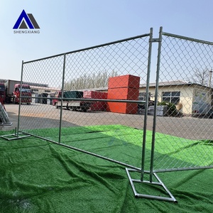Vente en gros, vente chaude, directement de l'usine, <span class=keywords><strong>panneaux</strong></span> de clôture temporaire en chaîne de mailles <span class=keywords><strong>pour</strong></span> la sécurité des chantiers de construction, États-Unis - Product Image 2