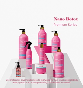 Siero Naturale per Capelli Gatase, Ripara, Nutre e Ammorbidisce, con Nano-botox, Olio di Jojoba e Olio di Argan per Capelli Danneggiati, Aggiunge Lucentezza - Product Image 5