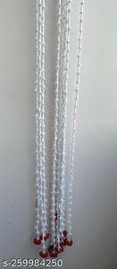 Cordes de tubéreuse et de rose faites à la main pour un décor polyvalent pour les décors de mariage indien Haldi Mehendi fleurs artificielles durables - Product Image 3