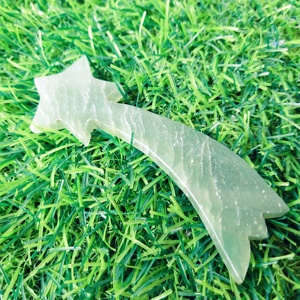 Bâton d'étoile d'aventurine verte naturelle fait à la main pour la décoration, des objets de sculpture uniques favorisent un fonctionnement sain - Product Image 6