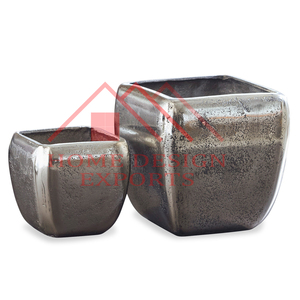 Florero Moderno con Acabado Plateado para Mesa, Decoración del Hogar, Decoración de Bodas, Diseño Abstracto de Metal, Más Vendido - Product Image 3