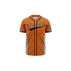 Venta al por mayor de fábrica, uniforme de béisbol personalizado para hombres y jóvenes, camiseta de media manga con impresión personalizada para ropa de béisbol y softball - Product Image 1