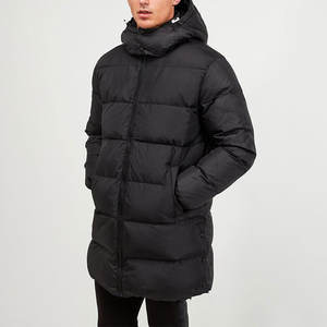 Veste matelassée en toile d'hiver pour homme, nouvelle mode, manches amovibles, épaisse, imperméable, respirante, coupe-vent, couleurs assorties - Product Image 1