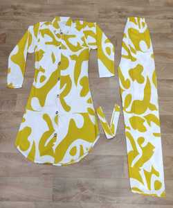 Fusion de mode: Style pakistanais Salwar Kameez - Fusion de styles traditionnels et modernes, créant une mode chic et élégante - Product Image 4