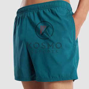 กางเกงขาสั้นออกกำลังกายกลางแจ้งสำหรับผู้ชาย ลายพิมพ์ดิจิทัล ระบายอากาศ แห้งเร็ว ผ้ายืด สแปนเด็กซ์ สีพื้น - Product Image 5