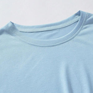 Camiseta Moderna a Rayas para Hombre, Transpirable, Informal, de Manga Corta, Camiseta Minimalista a Rayas de Algodón de Manga Corta para Hombre - Product Image 3