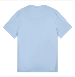 Camiseta Deportiva de Manga Corta para Hombre, Cuello Redondo, Corte Ajustado, Tejido Ligero de Secado Rápido, Transpirable, Anti-Pilling, con Estampado de Logotipo Minimalista - Product Image 4