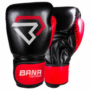 Guantes de boxeo ligeros de dedo completo de alta calidad transpirables de Venta caliente profesional diseño personalizado cordones PU cuero Bana - Product Image 2