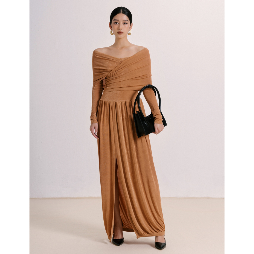 In Stock Dresses Women Lady Elegant Long-Sleeved Keane Circular Dress 75%  Rayon 25%Poly Women Clothing Whiteant Made In Vietnam| Alibaba.com