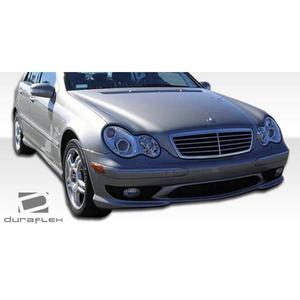 2001-2007 Mercedes C Class W203 Duraflex AMG ฝาครอบกันชนหน้า-1ชิ้น