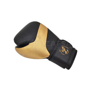 Gants de boxe personnalisés professionnels Gants en cuir fabriqués en usine avec des options de matériau de couleur - Product Image 2