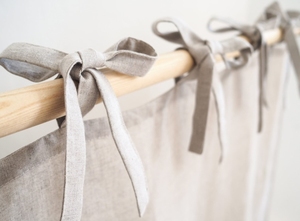 Personnalisé 100% coton luxe moderne/personnalisé taille fenêtre rideaux panneaux maison hôtel Banquet café mariage hôpital utilisation poche - Product Image 3