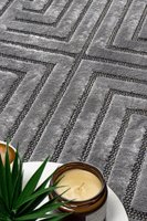 Großhandel Premium Qualität Grau Pier Baumwolle Teppich Teppich Low MOQ Maschine Made Turkey Home Use Skandi navisch Gemustert