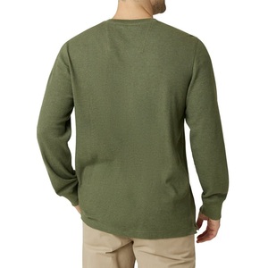 Camisetas de Manga Larga para Hombre, Cuello Redondo, Tejido de Primera Calidad, Ecológicas, Mezcla de Algodón y Poliéster, Fabricante de Bangladesh - Product Image 2