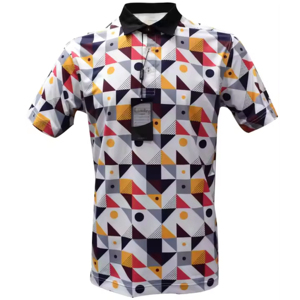 Camiseta Casual de Hombre, Tejida en Poliéster, Sublimada, de Alta Calidad, Secado Rápido, Manga Corta, Estampado Sólido, Ropa de Moda - Product Image 1